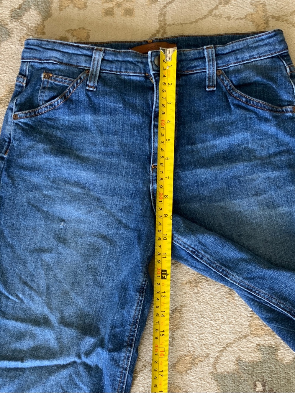 Joe's Jeans the wasteland gaucho, high-rise, wide leg crop - Picture 3 of 6